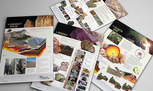 Postery k vzdělávacímu programu Geopark Železné hory – Kameny a voda